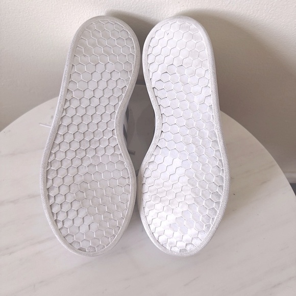 Adidas Women's Grand Court Sneakers With Floral Stripe, EGO536, US Size 7 - Picture 8 of 8